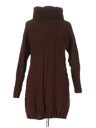 Pre-owned Dr2 Casual Dress In Brown