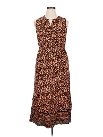 Pre-owned Dr2 Casual Dress In Brown