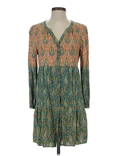 Pre-owned Dr2 Casual Dress In Green