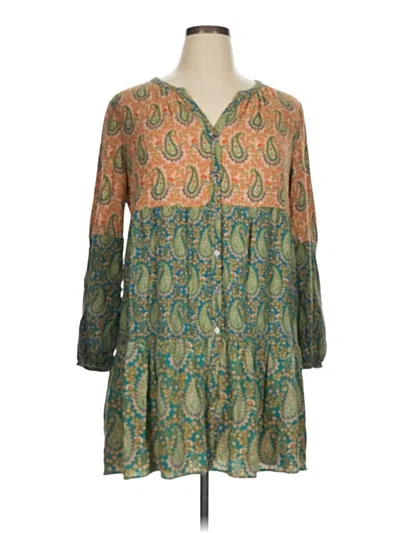 Pre-owned Dr2 Casual Dress In Green