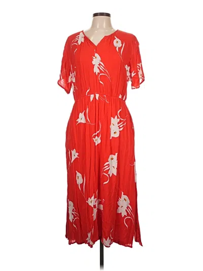 Pre-owned Dr2 Casual Dress In Red