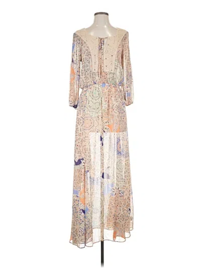 Pre-owned Dr2 Casual Dress In Tan