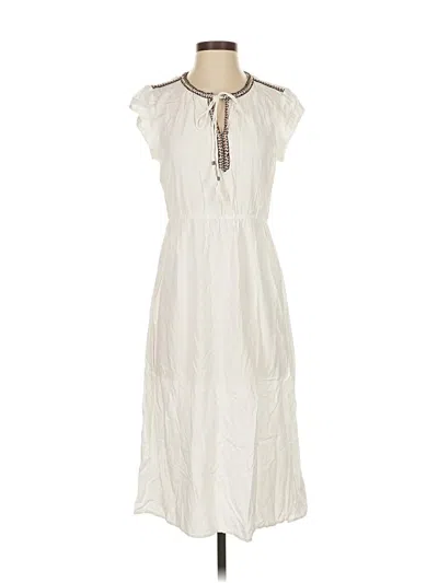 Pre-owned Dr2 Casual Dress In White