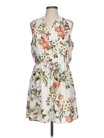 Pre-owned Dr2 Casual Dress In White