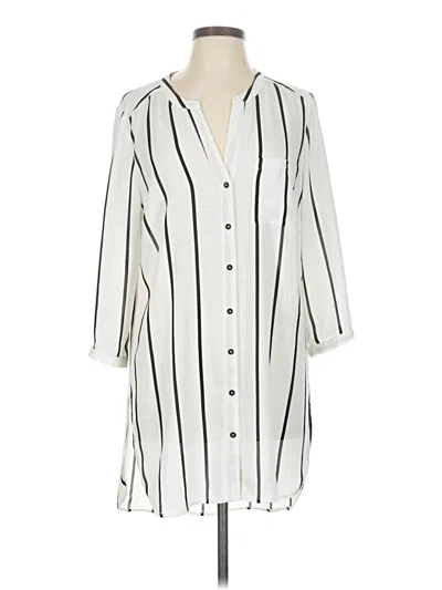 Pre-owned Dr2 Casual Dress In White