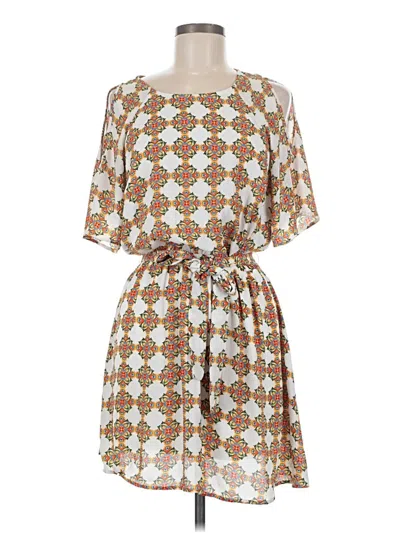Pre-owned Dr2 Casual Dress In White