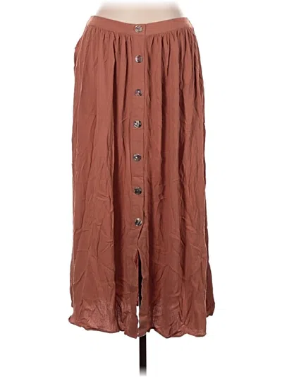 Pre-owned Dr2 Casual Skirt In Brown