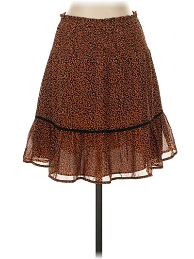 Pre-owned Dr2 Casual Skirt In Brown