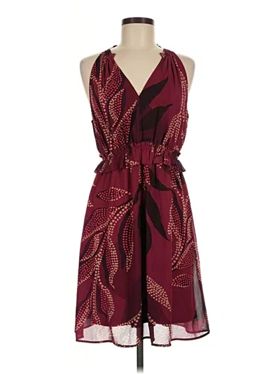 Pre-owned Dr2 Cocktail Dress In Burgundy