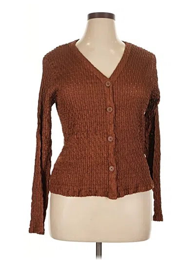 Pre-owned Dr2 Jacket In Brown