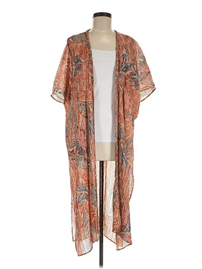 Pre-owned Dr2 Kimono In Orange