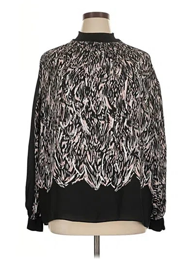 Pre-owned Dr2 Long Sleeve Blouse In Black