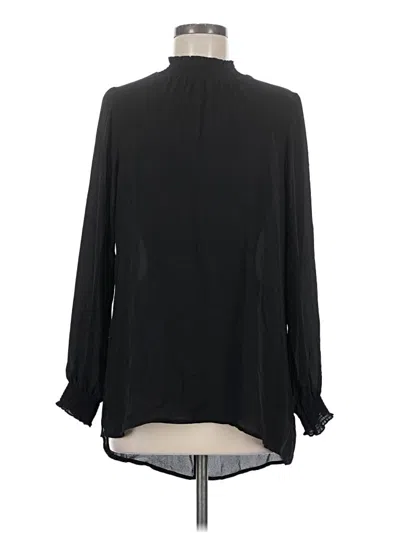 Pre-owned Dr2 Long Sleeve Blouse In Black