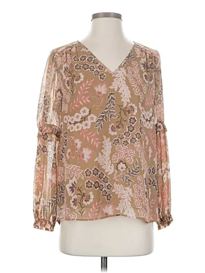 Dr2 Long Sleeve Blouse In Multi