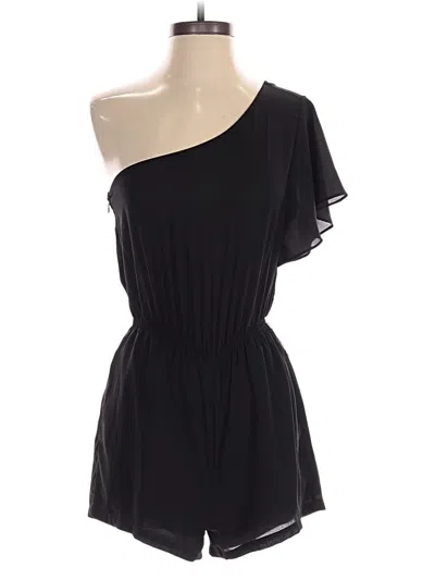 Pre-owned Dr2 Romper In Black