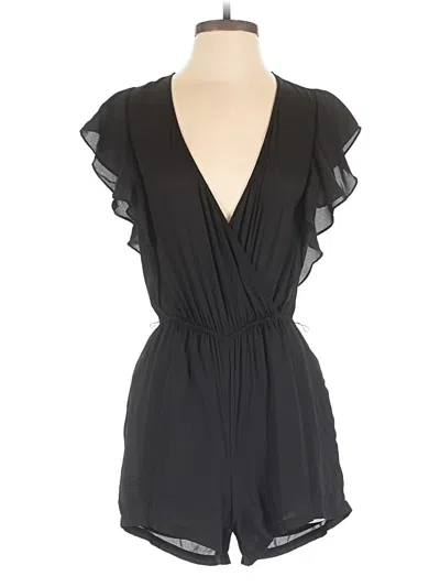Pre-owned Dr2 Romper In Black