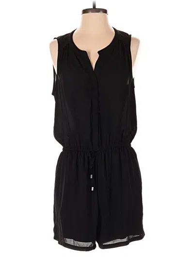 Pre-owned Dr2 Romper In Black