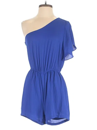 Pre-owned Dr2 Romper In Blue