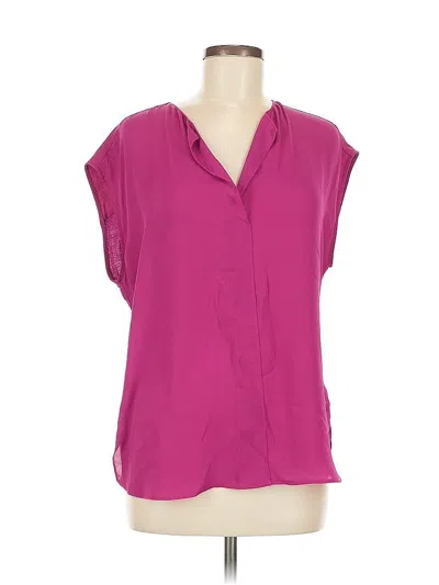 Pre-owned Dr2 Short Sleeve Blouse In Pink