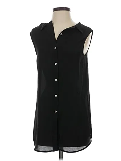 Pre-owned Dr2 Sleeveless Blouse In Black