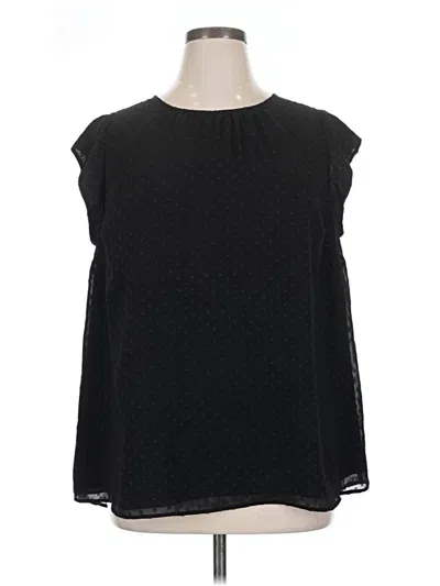 Pre-owned Dr2 Sleeveless Blouse In Black