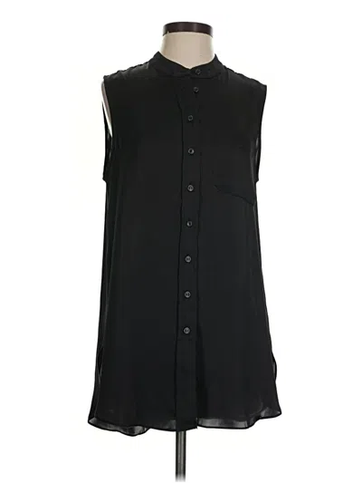 Pre-owned Dr2 Sleeveless Blouse In Black