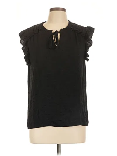 Pre-owned Dr2 Sleeveless Blouse In Black