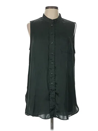 Pre-owned Dr2 Sleeveless Blouse In Black