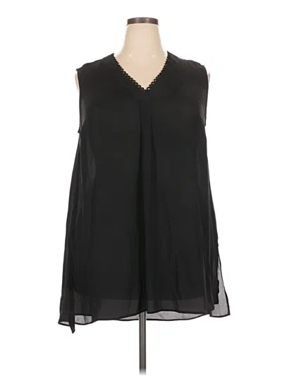 Pre-owned Dr2 Sleeveless Blouse In Black