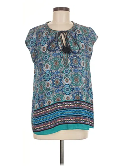 Pre-owned Dr2 Sleeveless Blouse In Blue