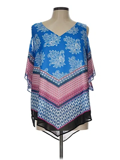 Pre-owned Dr2 Sleeveless Blouse In Blue