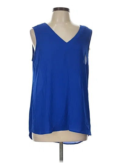 Pre-owned Dr2 Sleeveless Blouse In Blue