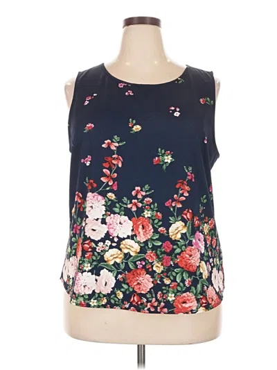 Pre-owned Dr2 Sleeveless Blouse In Blue