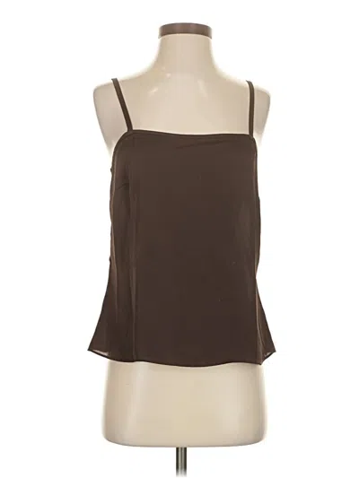 Pre-owned Dr2 Sleeveless Blouse In Brown