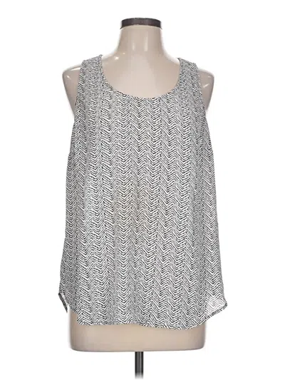 Pre-owned Dr2 Sleeveless Blouse In Gray
