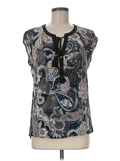 Pre-owned Dr2 Sleeveless Blouse In Gray