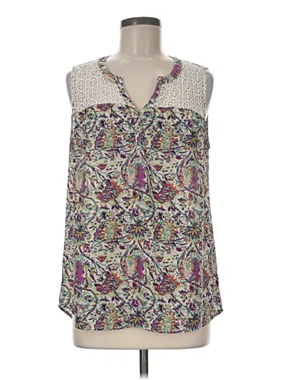 Pre-owned Dr2 Sleeveless Blouse In Ivory