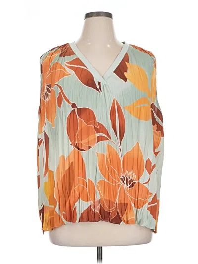 Pre-owned Dr2 Sleeveless Blouse In Orange
