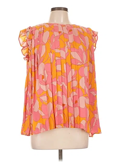 Pre-owned Dr2 Sleeveless Blouse In Orange