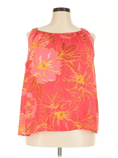 Pre-owned Dr2 Sleeveless Blouse In Orange