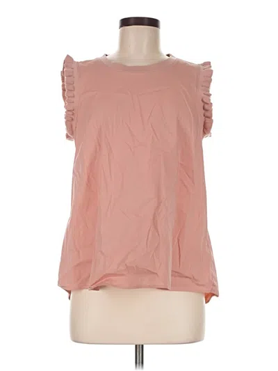 Pre-owned Dr2 Sleeveless Blouse In Pink