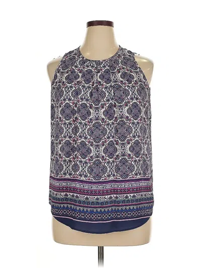 Pre-owned Dr2 Sleeveless Blouse In Purple