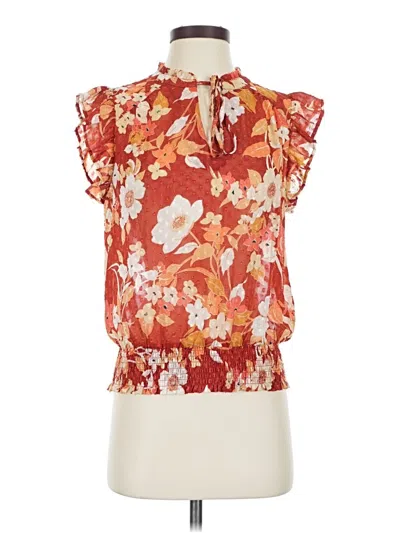 Pre-owned Dr2 Sleeveless Blouse In Red