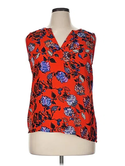 Pre-owned Dr2 Sleeveless Blouse In Red