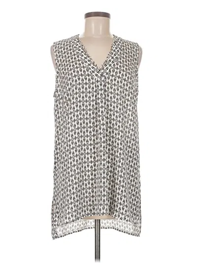 Pre-owned Dr2 Sleeveless Blouse In Silver
