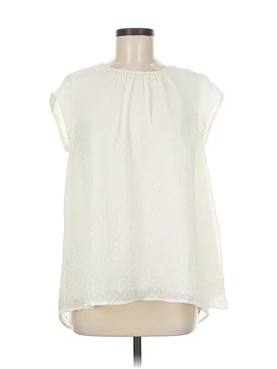 Pre-owned Dr2 Sleeveless Blouse In White