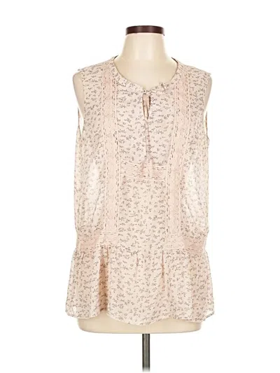 Pre-owned Dr2 Sleeveless Blouse In White