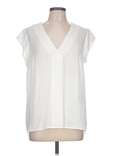 Pre-owned Dr2 Sleeveless Blouse In White