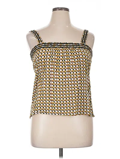 Pre-owned Dr2 Sleeveless Blouse In Yellow