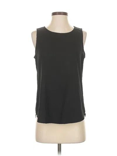 Pre-owned Dr2 Sleeveless Top Black Boatneck Tops